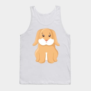 Lop Eared Rabbit Adorable Cute Kawaii Animals Tank Top